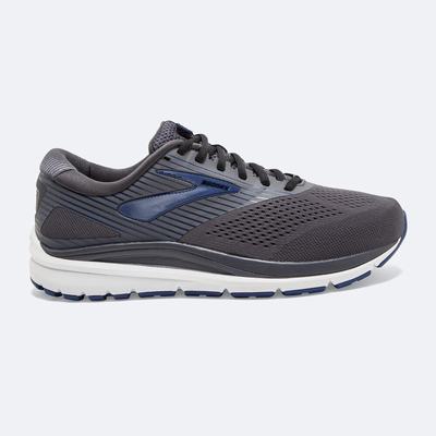 Men's Brooks Addiction 14 Road Running Shoes Black/Blue/Black | USA24895