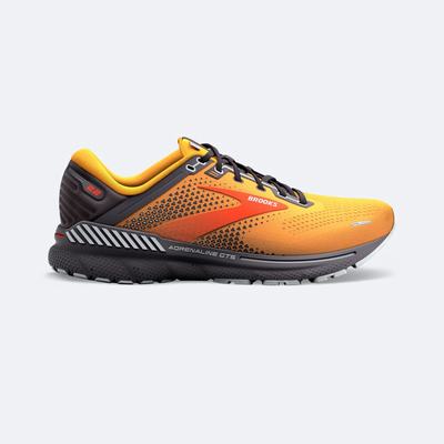 Men's Brooks Adrenaline GTS 22 Road Running Shoes Orange | USA23146