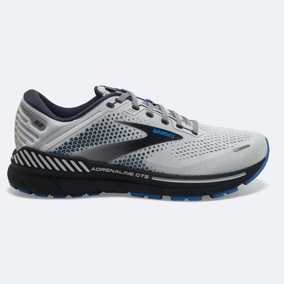 Men's Brooks Adrenaline GTS 22 Road Running Shoes Grey/Blue | USA57016