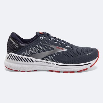 Men's Brooks Adrenaline GTS 22 Road Running Shoes Navy | USA85647