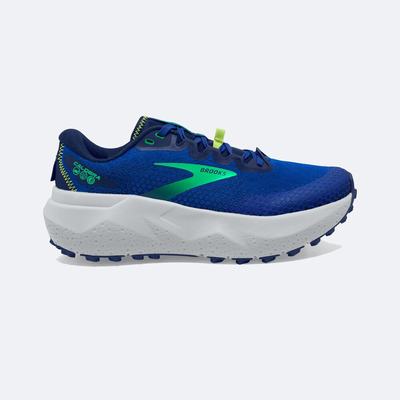 Men's Brooks Caldera 6 Trail Running Shoes Blue/Green | USA34956