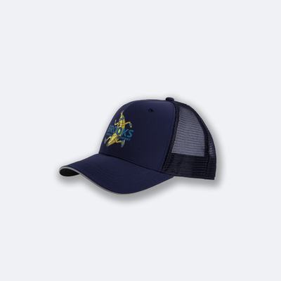 Men's Brooks Discovery Trucker Hats Navy | USA81376