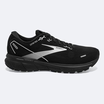 Men's Brooks Ghost 14 GTX Road Running Shoes Black | USA95043