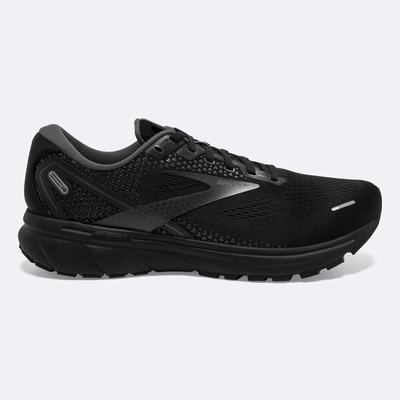 Men's Brooks Ghost 14 Road Running Shoes Black | USA79032