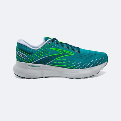 Men's Brooks Glycerin 20 Running Shoes Green | USA86407