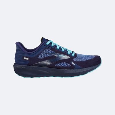 Men's Brooks Launch 9 Road Running Shoes Blue/Blue | USA28316