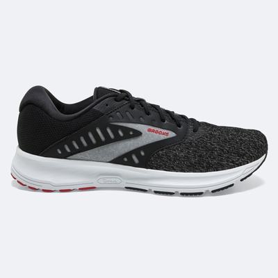 Men's Brooks Range 2 Road Running Shoes Black/White/Red | USA63417