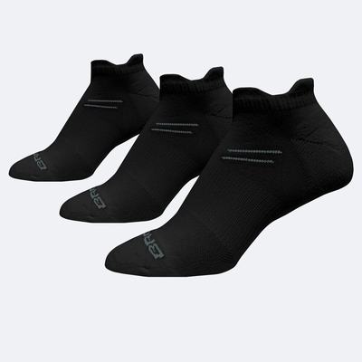 Men's Brooks Run-In 3-Pack Socks Black | USA26084