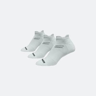 Men's Brooks Run-In 3-Pack Socks White | USA61853