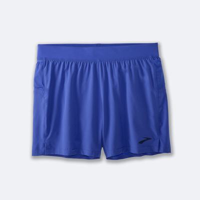 Men's Brooks Sherpa 5" Running Shorts Blue | USA81027