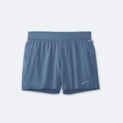 Men's Brooks Sherpa 5" Running Shorts Blue | USA90372