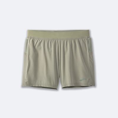 Men's Brooks Sherpa 5" Running Shorts Green | USA12863