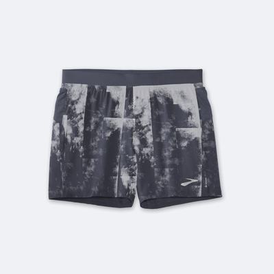 Men's Brooks Sherpa 5" Running Shorts Navy | USA82750