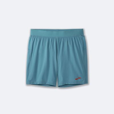 Men's Brooks Sherpa 7" Running Shorts Blue | USA04762