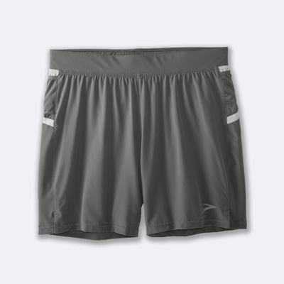 Men's Brooks Sherpa 7" Running Shorts Grey | USA73149