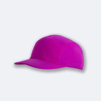 Men's Brooks Shield Thermal Hats Pink/Purple | USA50918