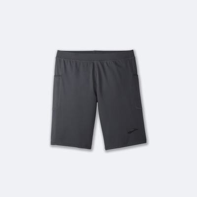 Men's Brooks Source 9" Short Tight Grey | USA87123