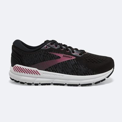 Women's Brooks Addiction GTS 15 Road Running Shoes Black | USA87493