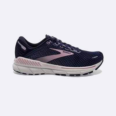 Women's Brooks Adrenaline GTS 22 Road Running Shoes Navy | USA95061