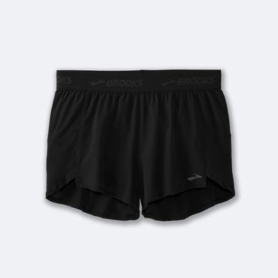 Women's Brooks Chaser 3" Running Shorts Black | USA01695