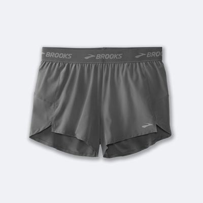 Women's Brooks Chaser 3" Running Shorts Grey | USA23507