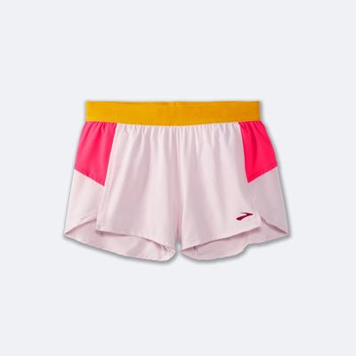 Women's Brooks Chaser 3" Running Shorts Pink | USA59861