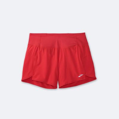 Women's Brooks Chaser 5" Running Shorts Red | USA49065