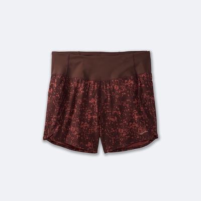 Women's Brooks Chaser 5" Running Shorts Chocolate | USA70541