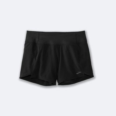 Women's Brooks Chaser 5" Running Shorts Black | USA85203