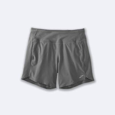 Women's Brooks Chaser 7" Running Shorts Grey | USA14367