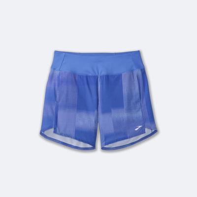 Women's Brooks Chaser 7" Running Shorts Blue | USA14853