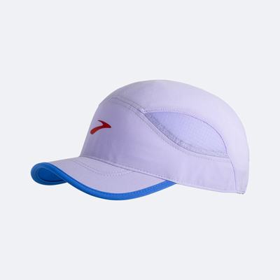 Women's Brooks Chaser Hats Purple Grey/Blue | USA26814