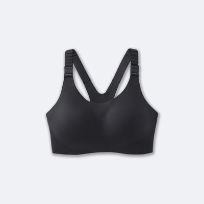 Women's Brooks Dare Racerback Run Bra 2.0 Sports Bras Grey | USA86437