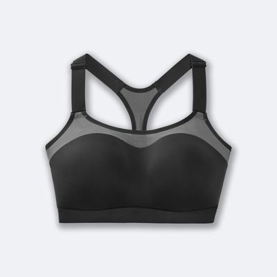 Women's Brooks Dare Racerback Run Bra Sports Bras Grey | USA40598