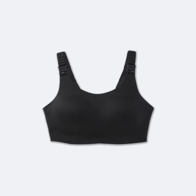 Women's Brooks Dare Scoopback Run Bra 2.0 Sports Bras Black | USA34921