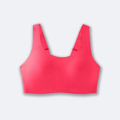 Women's Brooks Dare Scoopback Run Bra Sports Bras Pink | USA60142