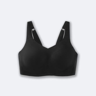 Women's Brooks Dare Underwire Run Bra Sports Bras Black | USA41579