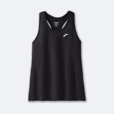 Women's Brooks Distance Tank 2.0 Tanks Black | USA89173