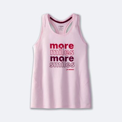 Women's Brooks Distance Tank 2.0 Tanks Pink | USA81275