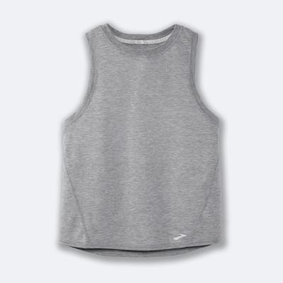 Women's Brooks Distance Tanks Grey | USA67529