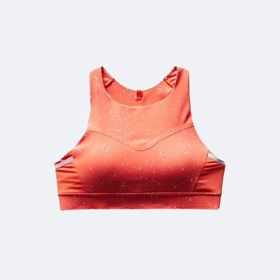 Women's Brooks Drive 3 Pocket Run Bra Sports Bras Orange | USA38714