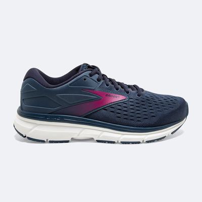 Women's Brooks Dyad 11 Road Running Shoes Blue/Navy | USA36784