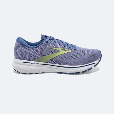 Women's Brooks Ghost 14 Road Running Shoes Purple/Light Green | USA64905