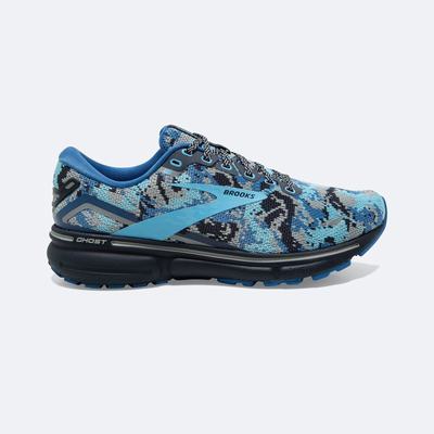 Women's Brooks Ghost 15 Road Running Shoes Blue | USA43519