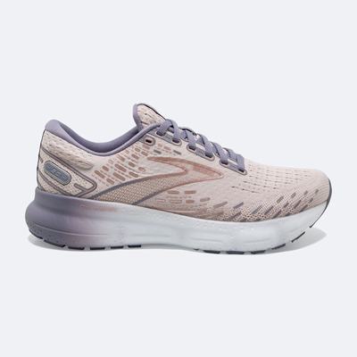 Women's Brooks Glycerin 20 Road Running Shoes Silver/Pink | USA40628