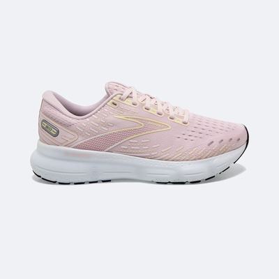 Women's Brooks Glycerin 20 Road Running Shoes Pink/Yellow/White | USA56349