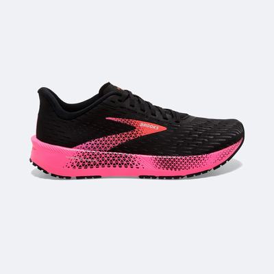 Women's Brooks Hyperion Tempo Road Running Shoes Black/Pink/Coral | USA15372