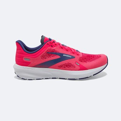 Women's Brooks Launch 9 Road Running Shoes Pink/Fuchsia | USA28641