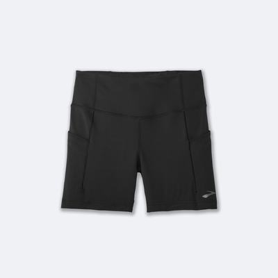 Women's Brooks Method 5" Short Tight Black | USA83967