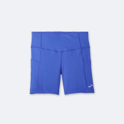 Women's Brooks Method 5" Short Tight Blue | USA52789